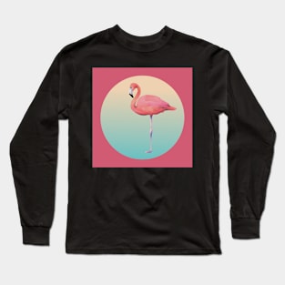 Tropical Flamingo #1 Long Sleeve T-Shirt